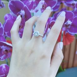 z3652653109788 4b9ffda1e9739c6266164416599d8976 Nhẫn kim cương nữ vàng trắng 18K CH 0078