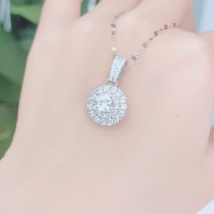 Mặt dây chuyền kim cương "Tacori RoyalT" CH 005