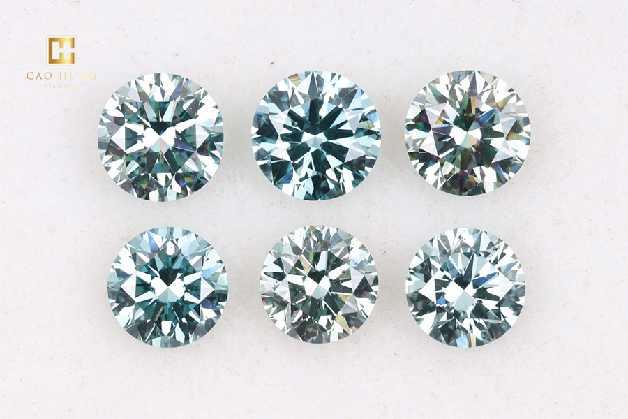 Kim cương 3ly6 có nhiều màu sắc khác nhau