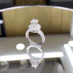 z3657600986998 7a65cae235943e1319b720d1e1f1c5e6 Nhẫn kim cương nữ vàng trắng 18K CH 0004