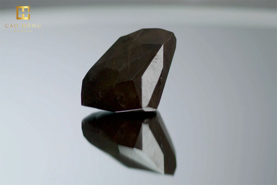 Kim cương đen chiếu khúc xạKim cương đen chiếu khúc xạ