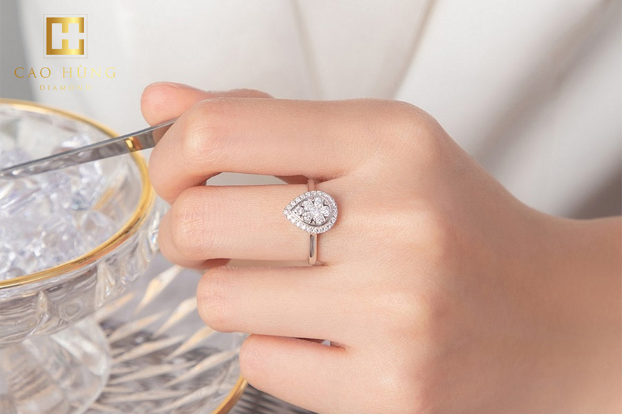 Một số nguyên tắc khi đeo nhẫn kim cương