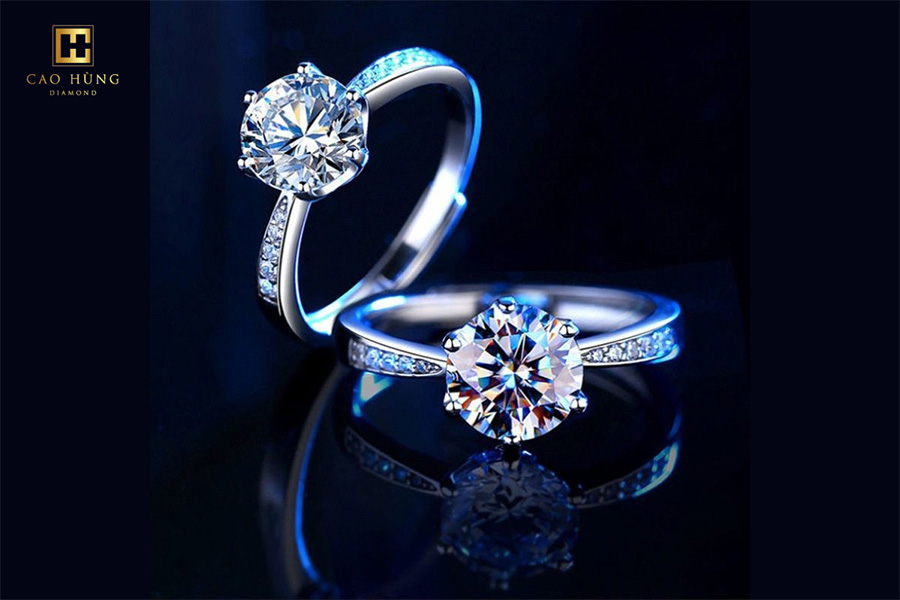 Nhẫn kim cương 1 carat
