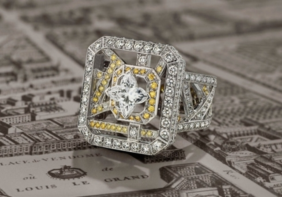 Nhẫn kim cương của louis vuitton là một trong những chiếc nhẫn đắt nhất thế giới hiện nay