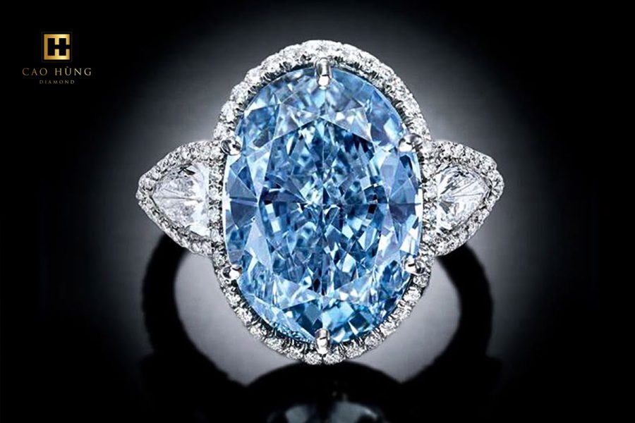 Nhẫn kim cương Chopard xanh – 16.26 triệu đô la