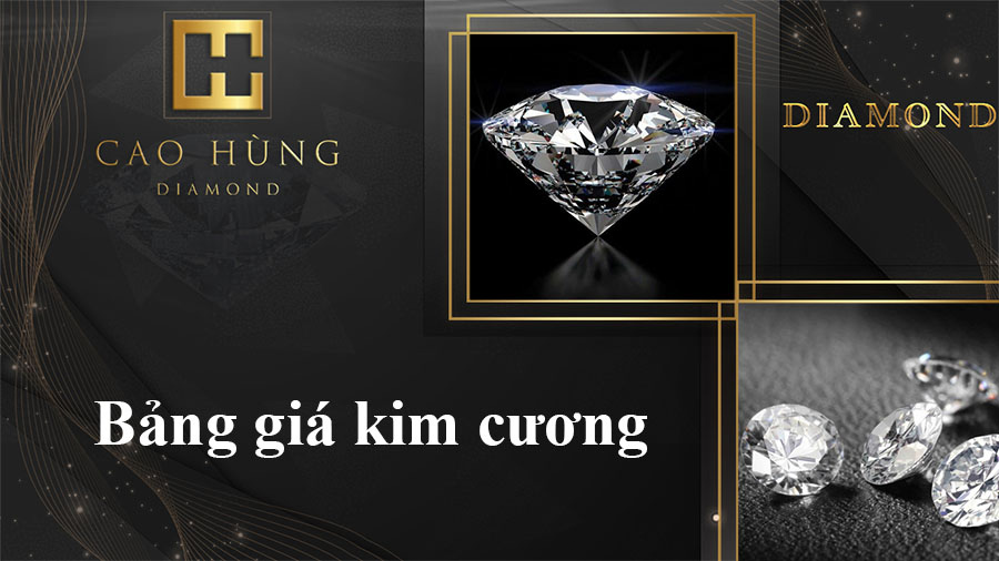 Bảng giá kim cương tự nhiên tại Cao Hùng Diamond
