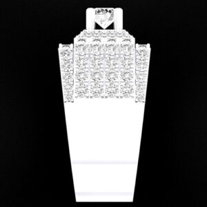 Nhẫn Kim Cương Nam Vàng Trắng 18K CH N246