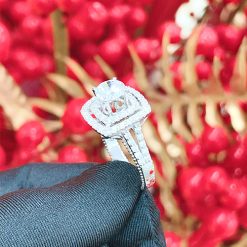 Nhẫn Kim Cương Nữ Vàng Trắng 18K N 0006