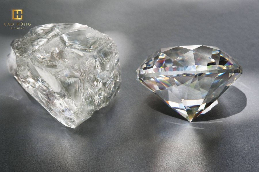 Tại sao kim cương lại lẫn tạp chất?