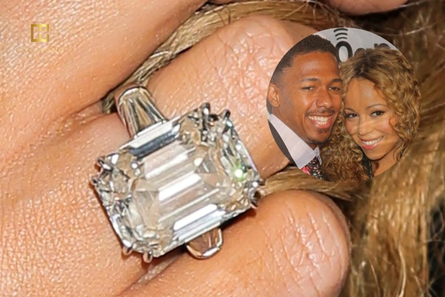 Chiếc nhẫn đẹp đứng thứ 3 thế giới là Mariah Carey