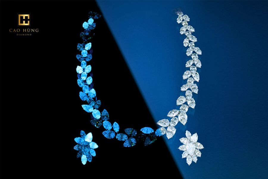 Có phải tất cả kim cương đều có tính huỳnh quang hay không?