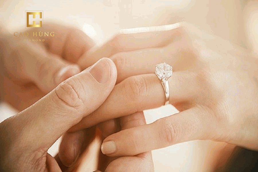Giá nhẫn cưới kim cương