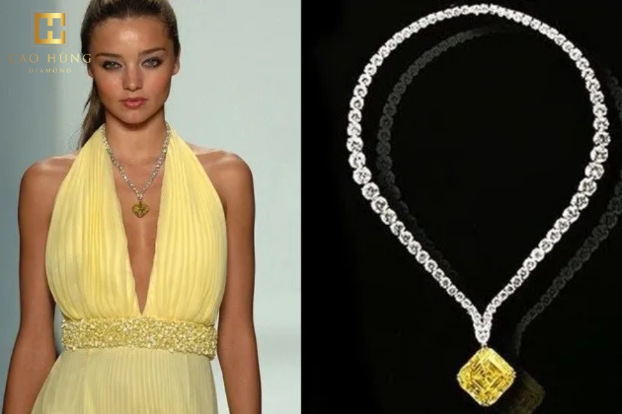 Những mẫu mặt dây chuyền đẹp nhất thế giới - Leviev’s Vivid Yellow Necklace