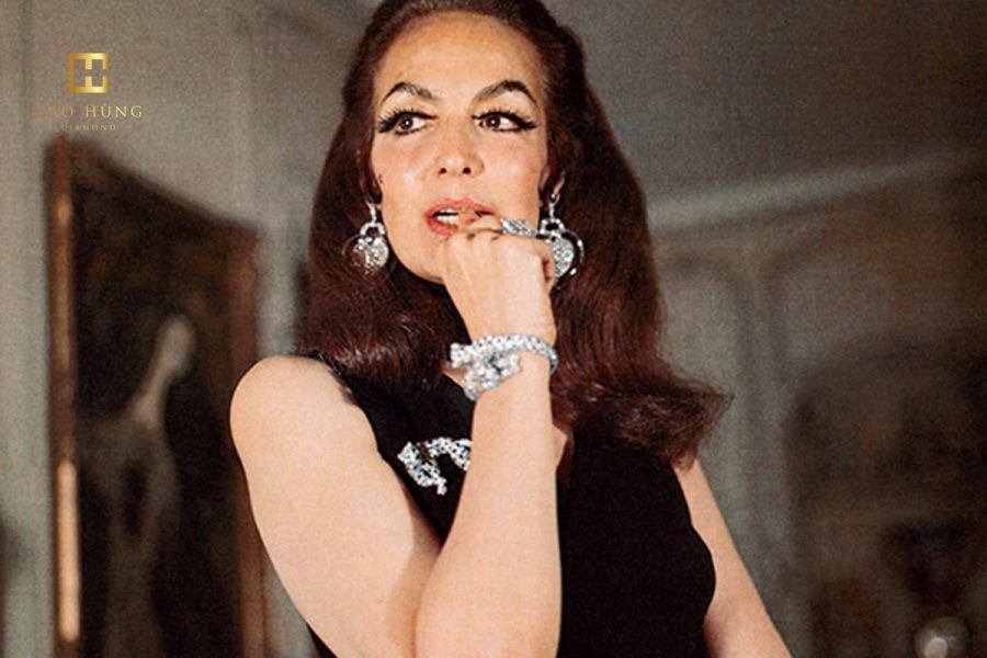 Maria Felix đeo trang sức Cartier