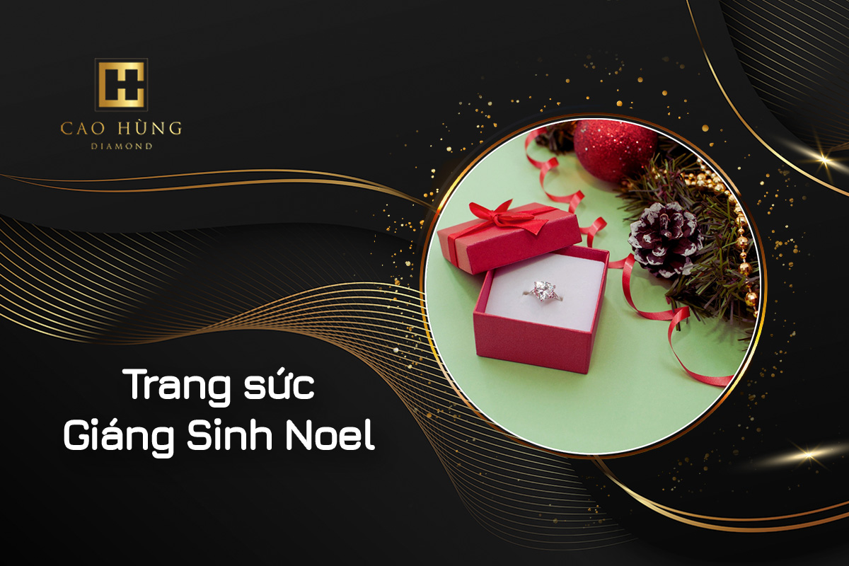 trang sức giáng sinh, trang sức kim cương noel