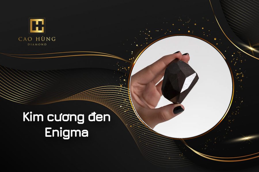viên kim cương đen Enigma lớn nhất
